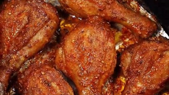 Barbecue Chicken Thighs A Smoky Delight #cooking #recipe #kitchen #food #delicious