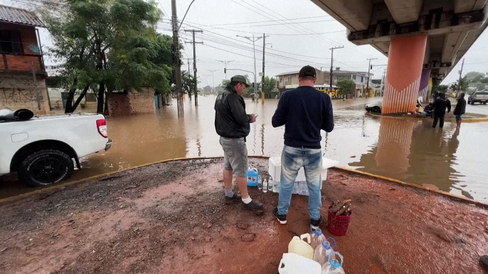 Nível dos rios volta a subir no sul, devastado por enchentes