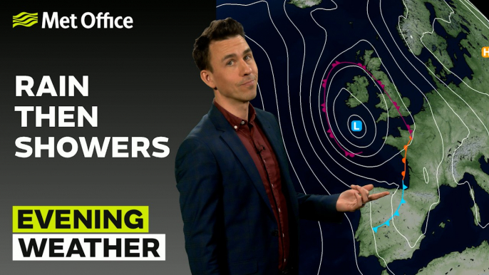 Met Office Evening Weather Forecast 13/05/24- Rain spreading northeast