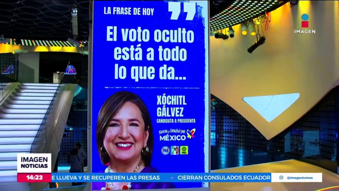 ¿Cuáles son las actividades de los candidatos presidenciales?