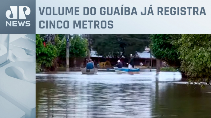 Nível dos rios volta a subir no Rio Grande do Sul após retomada da chuva