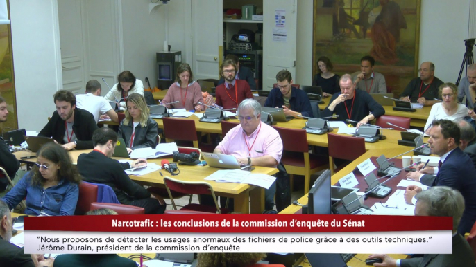 100% Sénat - Narcotrafic : la commission d'enquête rend son rapport