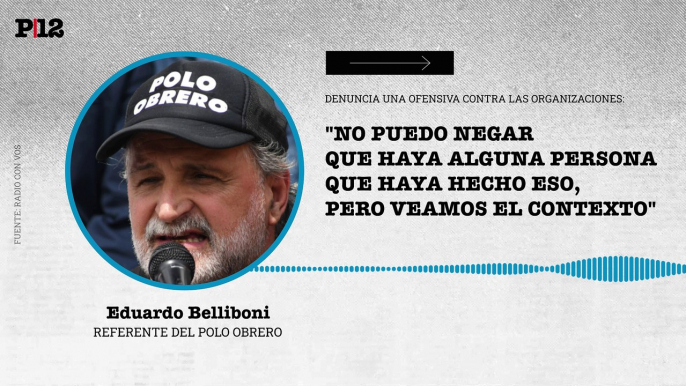 Eduardo Belliboni reconoció que "puede haber algún caso" de quienes extorsionan a beneficiarios de planes sociales