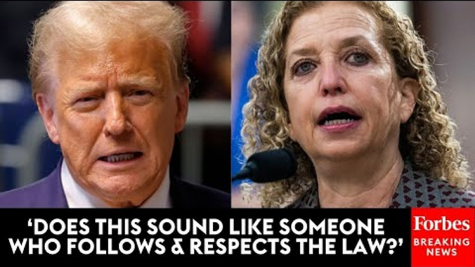 ‘Talk About Two Tiers Of Justice’: Debbie Wasserman Schultz Rips Trump’s Handling Of Classified Docs