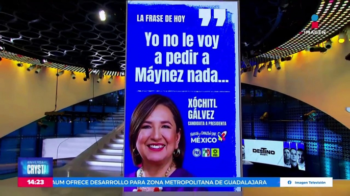 ¿Cuáles son las actividades de los candidatos presidenciales?