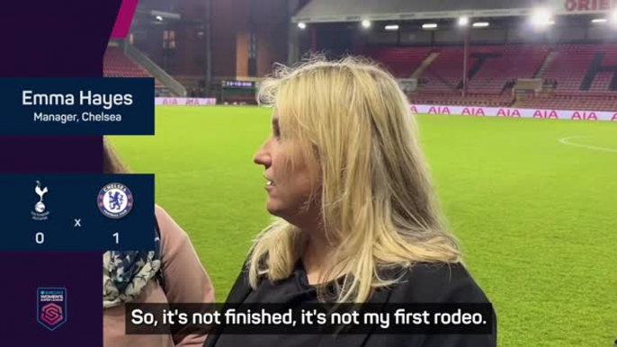 Emma Hayes 'super proud' of the Chelsea team she's leaving behind