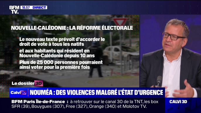 Dégel du corps électoral en Nouvelle-Calédonie: "Gérald Darmanin a voulu précipiter le mouvement" estime Patrick Karam, ancien président du Conseil représentatif des Français d'Outre-Mer