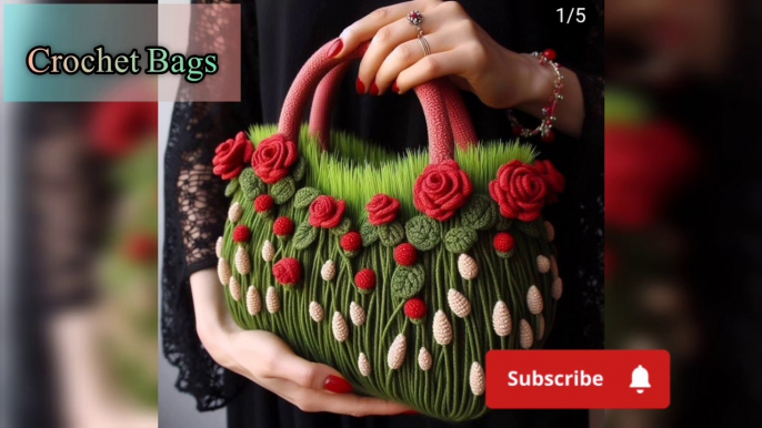 CROCHET BAGS DESIGNS 2024/ladiesfashion crochet bags