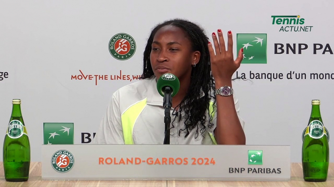 Tennis - Roland-Garros 2024 - Coco Gauff : “Elisabetta Cocciaretto, I’ll have to watch her matches”