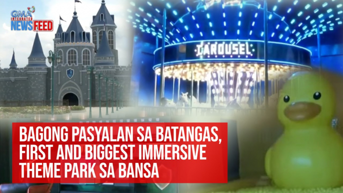 Bagong pasyalan sa Batangas, first and biggest immersive theme park sa bansa | GMA Integrated Newsfeed