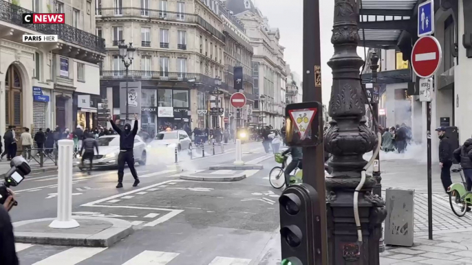 Dégradations et affrontements lors de la manifestation pro-palestinienne à Paris