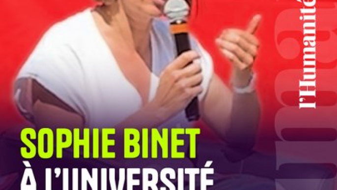 "En France, le problème, c’est que la guerre est un marché" : Sophie Binet, secrétaire générale de la CGT - L'Université de la Paix