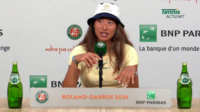 Tennis - Roland-Garros 2024 -  Qinwen Zheng  : "I knew it was Alizé Cornet’s last Roland-Garros"