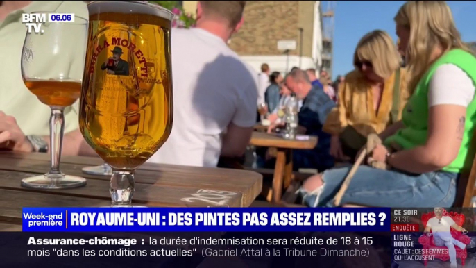 Royaume-Uni: 70% des verres d'alcool servis dans les pubs ne seraient pas suffisamment remplis, selon une étude