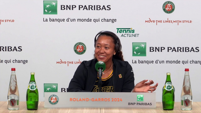 Tennis - Roland-Garros 2024 - Naomi Osaka : "Iga Swiatek in the next round, it’s a test to see where I stand"