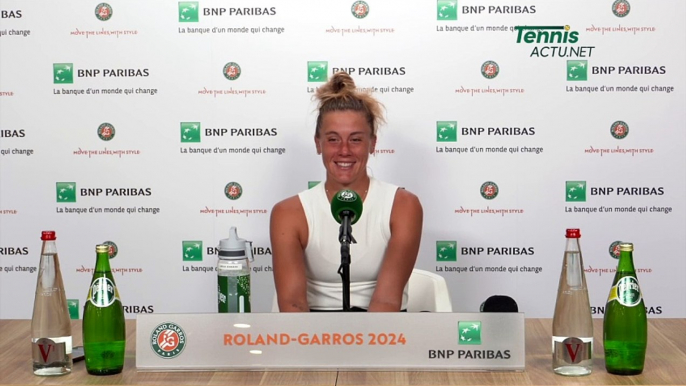 Tennis - Roland-Garros 2024 - Léolia Jeanjean : "Un sentiment mitigé après ce match contre Iga Swiatek sur le Chatrier"