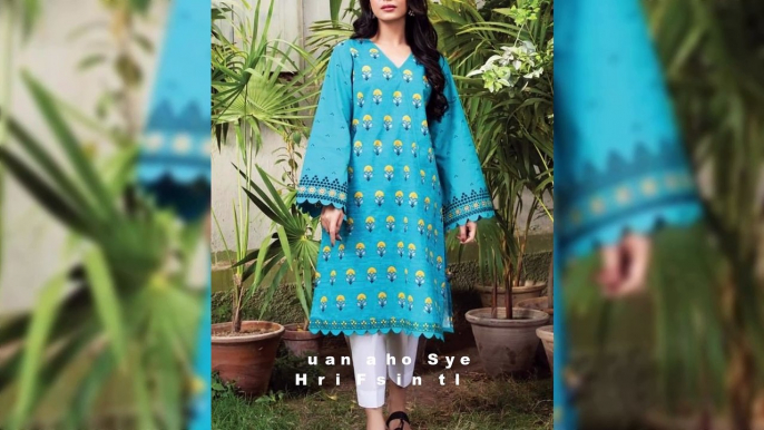 Comfortable And Simple Lawn Kurti Designs| Printed Kurti Designs| Summer Lawn Kurti Designs