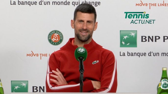 Tennis - Roland-Garros 2024 - Novak Djokovic: “It was a pleasure to watch Rafael Nadal play”