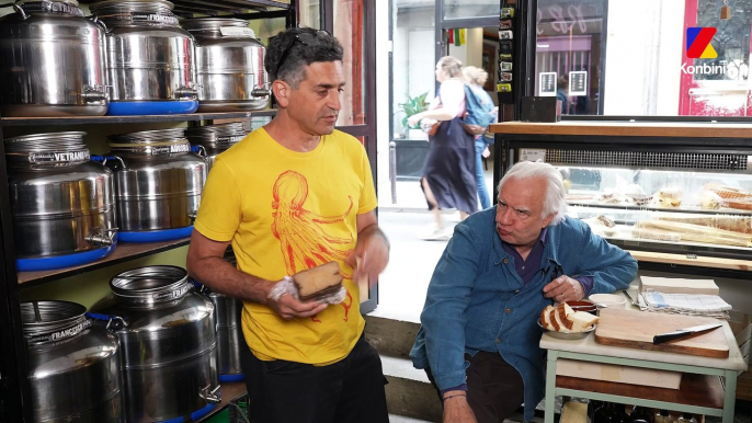 On a embarqué l'immense chef Alain Ducasse dans une incroyable épicerie