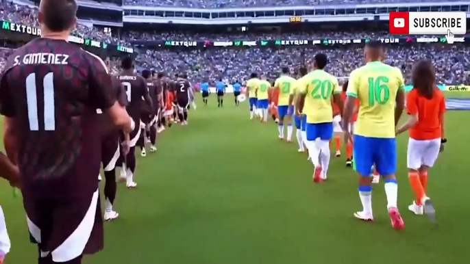 Brazil vs Mexico 3-2 Hіghlіghts & All Goals - Friendly Match 2024 in arabic world best football challenge