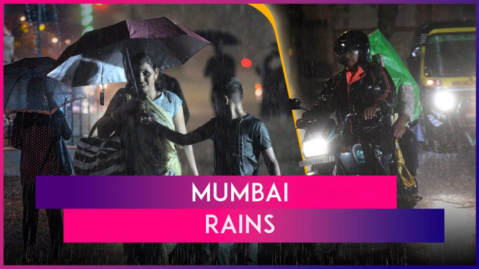 Mumbai: Rain Lashes City As Southwest Monsoon Arrives In Financial Capital 2 Days Ahead Of Schedule