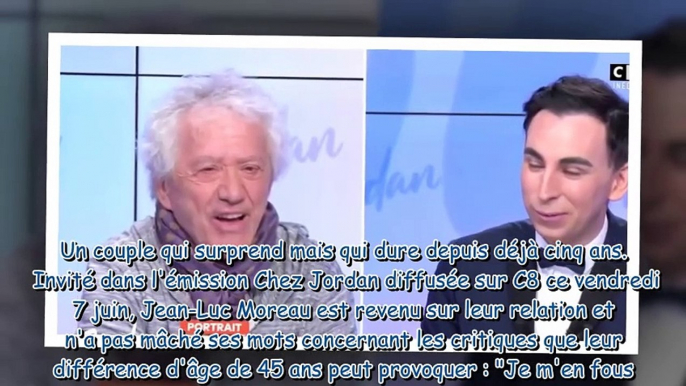 VIDEO Jean-Luc Moreau papa de 8 enfants à 79 ans et en couple avec Elie, 34 ans   Je m'en fous tell
