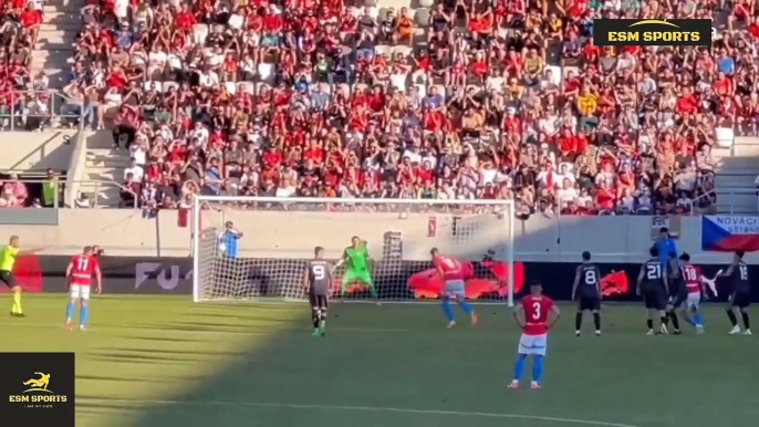 Czech vs Macedonia (2-1) Highlights Goals - Friendly International - 2024