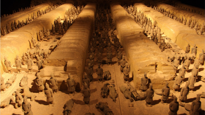 Archäologen machen Entdeckung in China: Unter der Terrakotta-Armee befindet sich ein Schatz