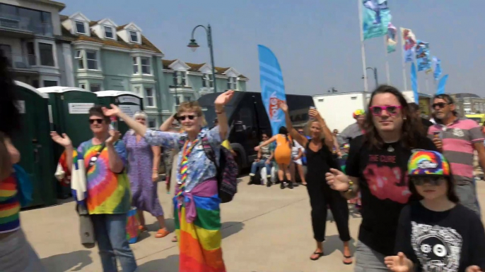 Penzance Cornwall Gay LGBTQIA+ Pride F Lton John  Elton John Impersonator Part 5