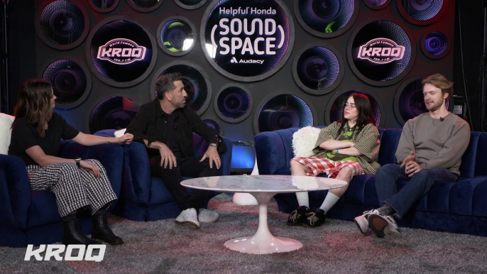 Billie Eilish and FINNEAS stop by KROQ