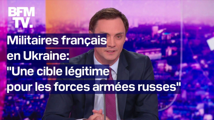 Guerre en Ukraine: tous les militaires français envoyés "constitueront naturellement une cible légitime pour les forces armées russes", affirme Alexander Makogonov (Ambassade de Russie)