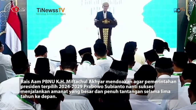 Rais Aam PBNU Doakan Pemerintahan Prabowo, Kenang Kebersamaan Sejak 1996