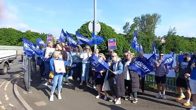 Berwick Middle School strike