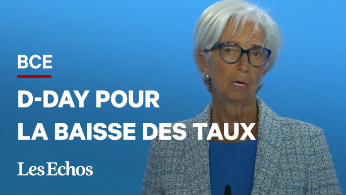 Christine Lagarde a annoncé la 1ère baisse de taux de la BCE depuis 5 ans