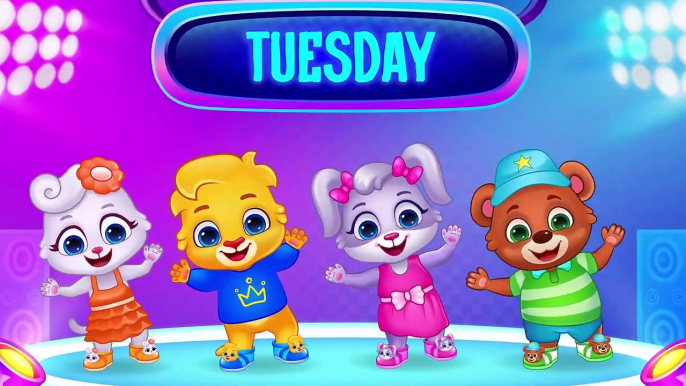 Days of the Week Song _ Kids Learn Days of The Week _ Lucas and Friends Songs by RV AppStudios(720P_HD)