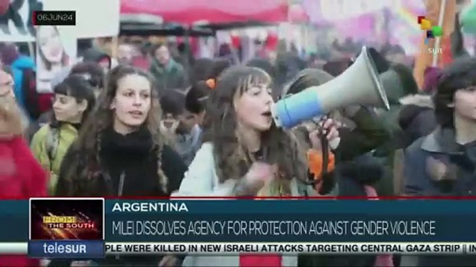 Argentine government dissolves the Undersecretariat against Gender Violence