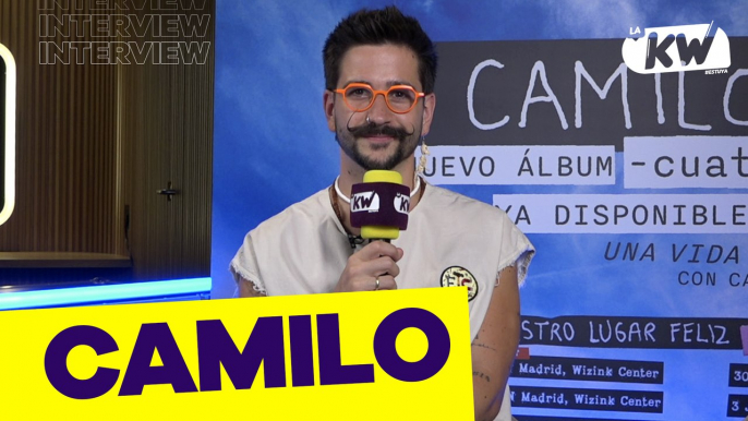 Camilo presenta su álbum “cuatro” y su gira por España