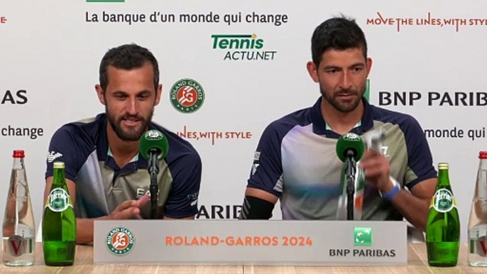 Tennis - Roland-Garros 2024 - Marcelo Arevalo and Mate Pavic : "Super happy to have that achievement now in my career"