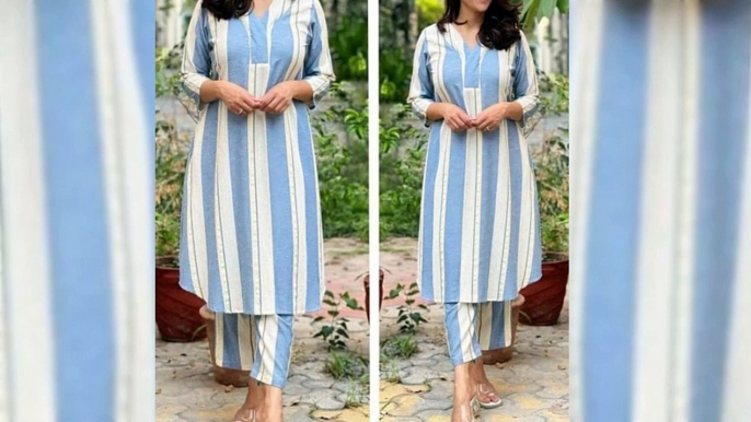 Stylish Trendy New Lining Kurti Desigsn For Girls ||Casual Kurti Designs ||Latest Kurti Designs