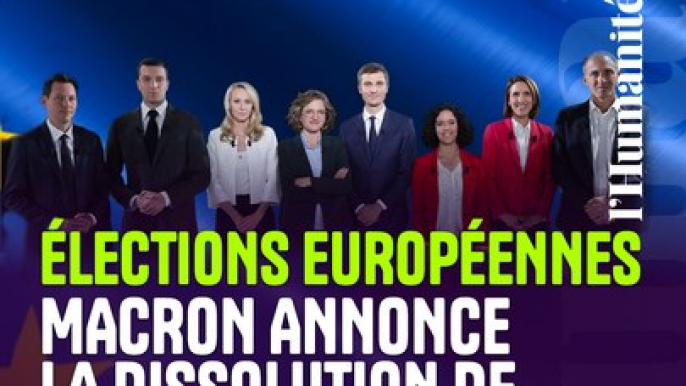 Élections européennes. Macron annonce la dissolution de l’Assemblée nationale