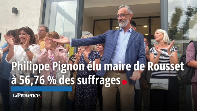 Election municipale de Rousset : Philippe Pignon élu maire à 56,76 % des suffrages