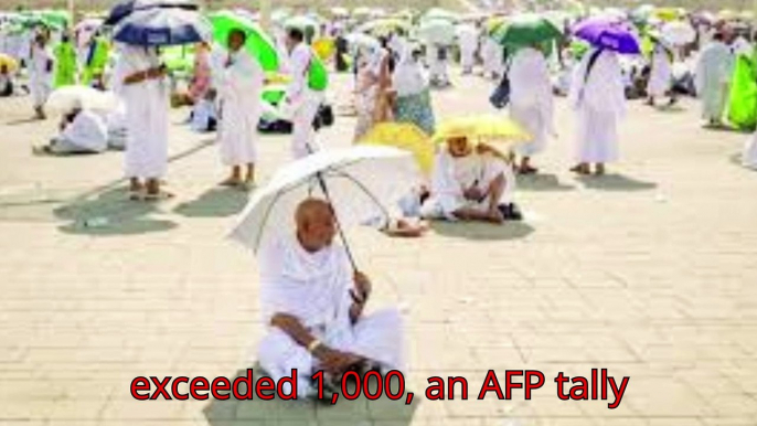 Death toll tops 1,000 after Haj marked by extreme heat