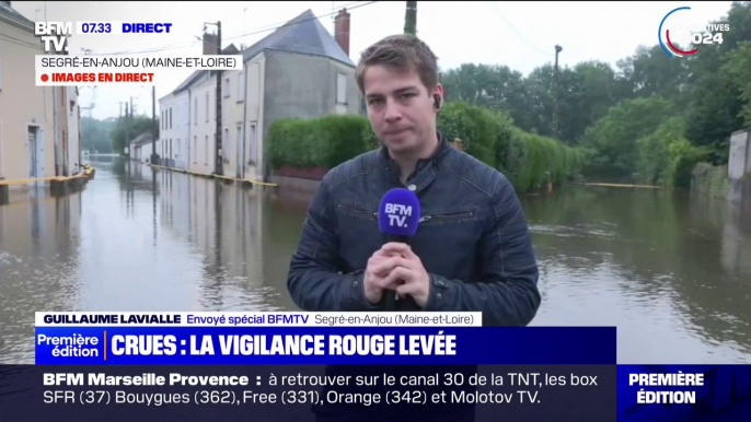 Inondations: le département du Maine-et-Loire touché également par de fortes crues