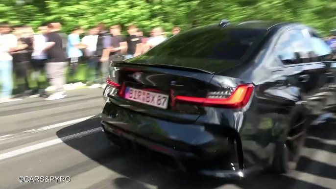 INSANE BMW`s leaving Bimmerfest 2024- 800HP M6 F13, MH2 GTR, M5 E60, M3 E92, M3 Touring, M140, E36..