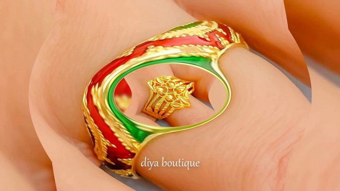 Unique & Stylish Gold Rings Designs/Gold Finger Ring Designs Latest