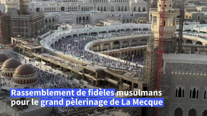 Plus de 1,5 million de fidèles à La Mecque pour le hajj dans l'ombre de la guerre à Gaza