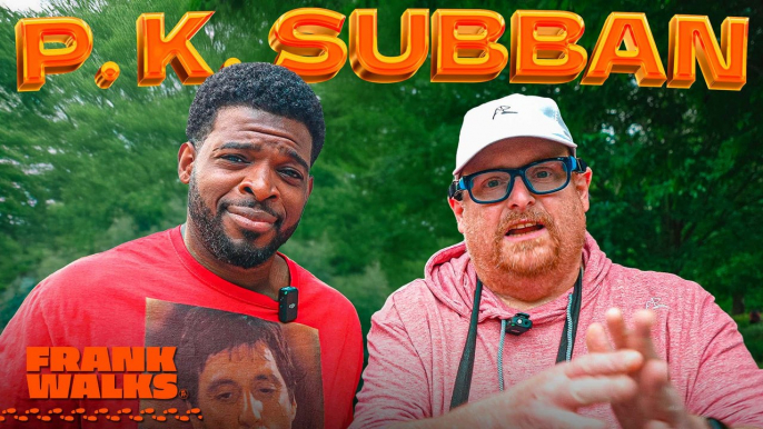 P.K. Subban Listens to Frank The Tank's Mean Tweets | Frank Walks Episode 16