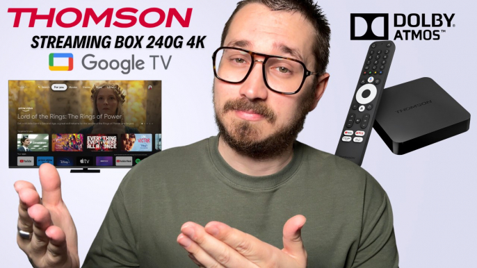 Test Box Thomson Streaming 240G 4k !