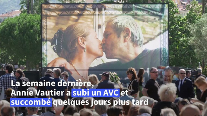 France: à Nice, dernier hommage à l'artiste Ben et son épouse Annie Vautier