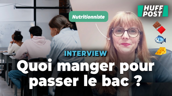 Une nutritionniste nous explique ce qu'il faut manger pendant le bac